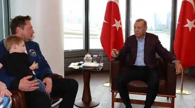 Cumhurbaşkanı Erdoğan, Elon Musk'ı kabul etti: Neler konuşuldu?