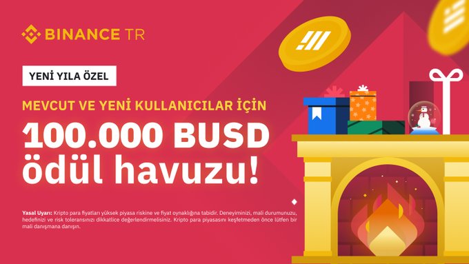 Bitcoin Borsası Binance TR, 100 Bin Dolar Dağıtıyor! 